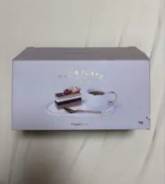 Francfranc スカラップマグ&プレートセット