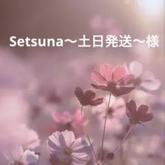 Setsuna〜土日発送〜様