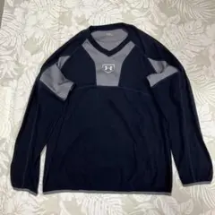 Under Armour ネイビー/グレー 長袖フリース