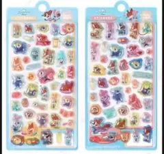 ズートピア ぷくぷく 3Dシール 2点セット 海外正規品　即日発送
