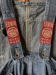 お値下げしました 美品EDWIN オーバーオール デニム