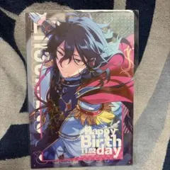 あんスタ 朔間零 誕生日カード 缶バッジ付き