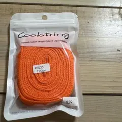 新品未使用送料無料　fat shoe lace オレンジ