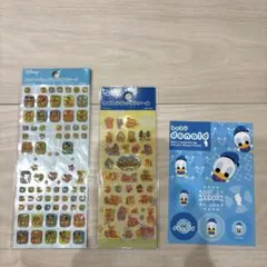 【新品未使用含む】 ディズニー シール 3点セット
