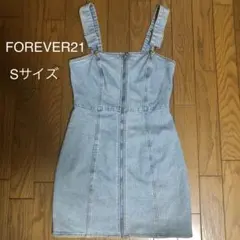 FOREVER21 デニム サロペットスカート Sサイズ