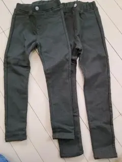 裏起毛  長ズボン ウラぽか　110  120 2枚セット