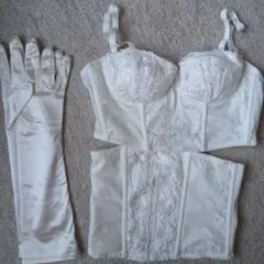 ホワイト コルセット B75