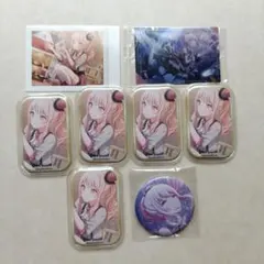 暁山瑞希 缶バ6点 カード2点