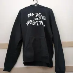 THRASHERスラッシャーSKATE AND DESTROY パーカー 黒