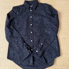 POLO RALPH LAUREN ブラック刺繍レアなシャツ