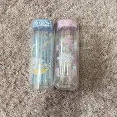 シナモロール 当たりくじ　クリアボトル 2個セット