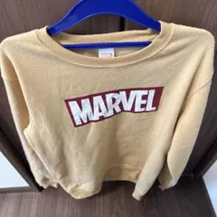 MARVEL ベージュ トレーナー Lサイズ 値下げ可能