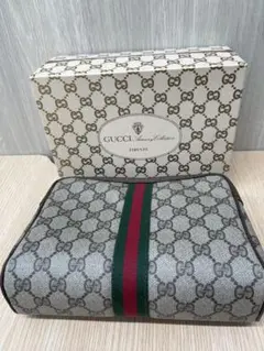 GUCCI GG柄 シェリーライン クラッチバッグ 箱付き