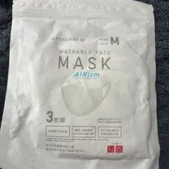 UNIQLO AIRism マスク 3枚組 M ホワイト