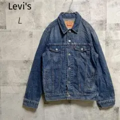 Levi's リーバイス【L】トラッカージャケット Gジャン デニム インディゴ