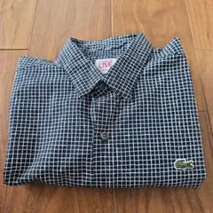 LACOSTE L!VE チェック柄 長袖シャツ US S
