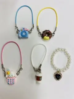 ラブブアクセサリー5点セット ぬい活 可愛い オシャレ 着せ替え ドール用 上品