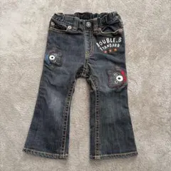 ミキハウス　ダブルビー　ジーパン　パンツ　ビーくん　長ズボン