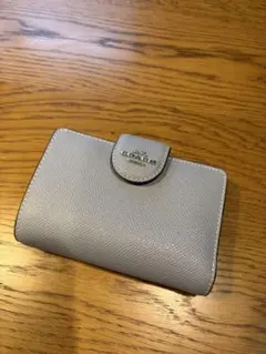 COACH 二つ折り財布 ブルーグレーのサムネイル