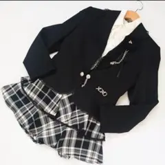 【school XOXO】女の子フォーマルスーツ　160cm　卒業式　卒服