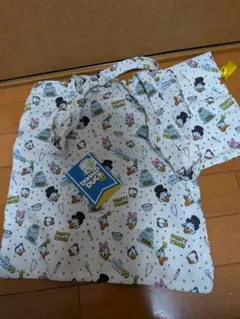 未使用品★2点セットドナルドダック エコバッグ 巾着バッグ