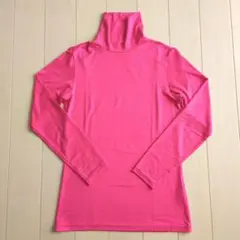 UNIQLO　ヒートテック タートルネックT 長袖　М　ピンク