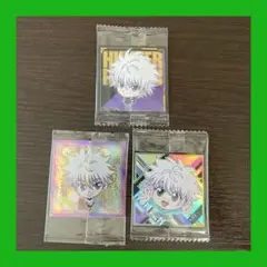 新品未開封　HUNTER×HUNTER ウエハースシール　キルア　３枚セット