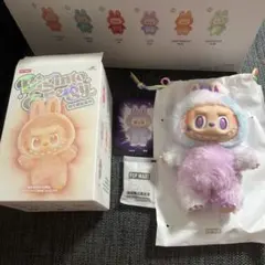 【正規品】POP MART エナジー ラブブ LUCK 紫 ぬいぐるみ