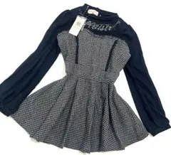 新品タグ付き　アクシーズファムポエティック　ドッキングチュニック　重ね着風