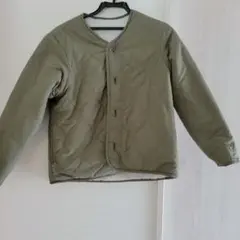 キッズジャケット オリーブ フリース