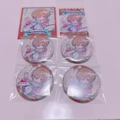 フラメモ かぷりっこ ロマリシュ 缶バッジ - メルカリ