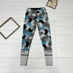 love fitness ラブフィットネス スポーツ レギンス M マルチカラー