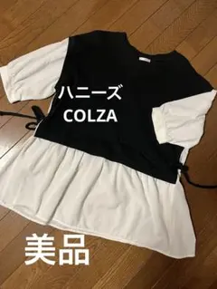 ハニーズCOLZA七分袖ドッキングチュニックのサムネイル