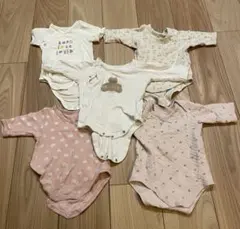 赤ちゃん用ロンパースセット 5点　70サイズ