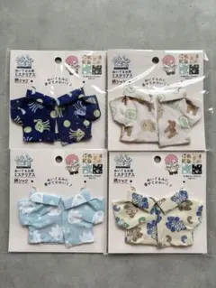 セリア ぬい活 ミステリアス柄シャツ４点セットのサムネイル