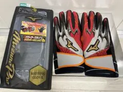 ⭐️新品未使用 ミズノプロ⭐️ パワーアークライン バッティンググローブ 23㎝