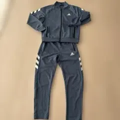 adidas ブルーグレー ジャージ 3本ライン