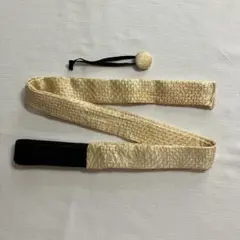 三重紐　黄色と橙色ぼかし絞り