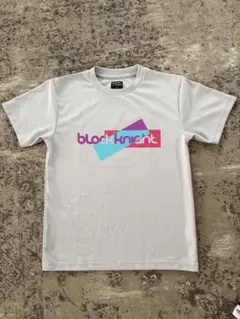 black knight Tシャツ Sサイズ　バドミントン　テニス　ライトグレーのサムネイル