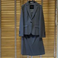 VIVI fleurs グレー ストライプ スカートスーツ 13