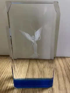 クリスタルガラス 3D女神トロフィー