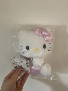 ハローキティ50周年アニバーサリーショップ限定ぬいぐるみ　　ピンクキルト