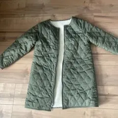 ビームス　キルティングリバーシブルコート　140cm