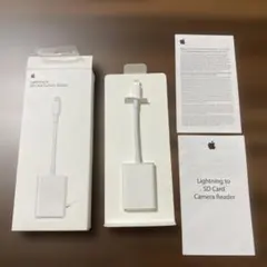 美品　Apple Lightning SDカードリーダー