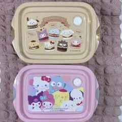 サンリオキャラクターズ フードコンテナ 2個セットのサムネイル