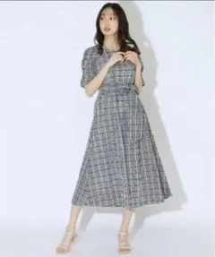 WILLSELECTION ウィルセレクション ギンガムチェックワンピース