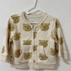 子供　キッズ　ベビー　アウター　GAP パーカー　チャック　長袖　くまのサムネイル