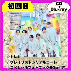 timelesz FAM アルバム 初回限定盤B CD + Blu-ray