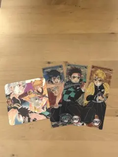 鬼滅の刃 コースター、クリアしおり３枚セット