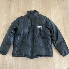 stussy ストゥーシー ダウンジャケット ブラック Lのサムネイル